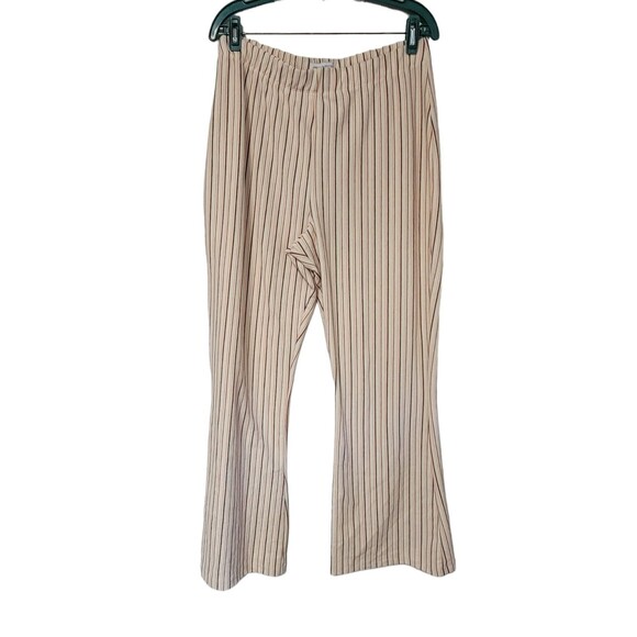 Urban Outfitters Pull On Pants Striped High Rise Stylish Pocket Size 2XL - Picture 2 of 5